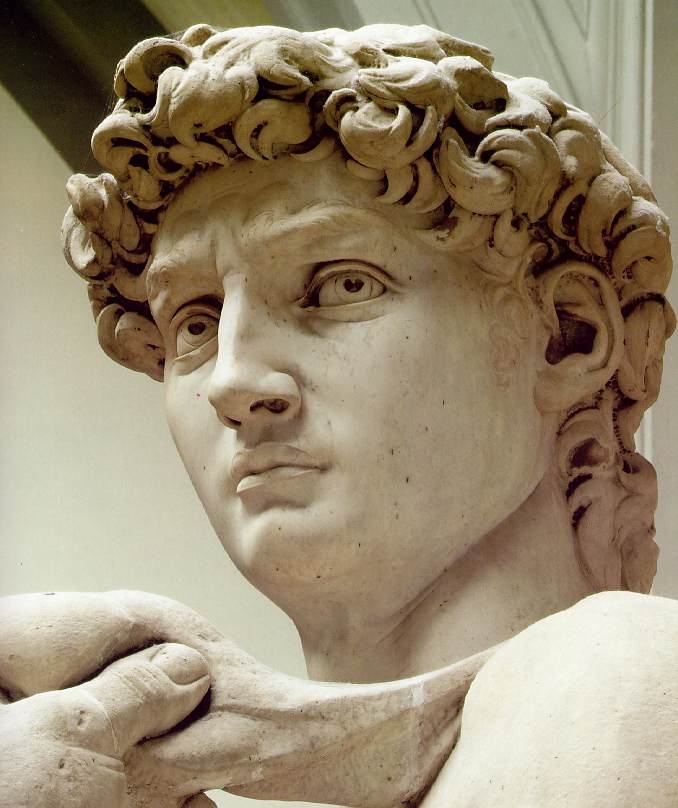 david sculpture face