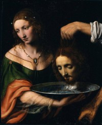 Luini, Salome with the Head of John the Baptist, date unknown.