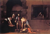 Caravaggio, Beheading of John the Baptist, 1608.