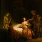 Joseph Accused by Potiphar's Wife Rembrandt, Joseph Accused by Potiphar's Wife, 1655.