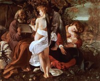 Caravaggio, Rest on the Flight to Egypt, c. 1598