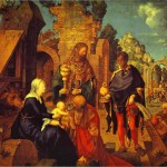 Durer Durer, Adoration of the Magi, 1504 detail