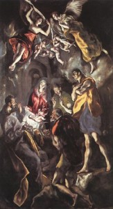 El Greco, Adoration of the Shepherds, 1612-14.