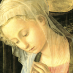 Fra Filipo Lippi Fra Filipo Lippi, Adoration in the Forest, 1459 detail