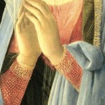Fra Filipo Lippi Fra Filipo Lippi, Adoration in the Forest, 1459 detail
