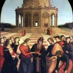 Raphael Raphael, The Marriage of the Virgin, 1504.