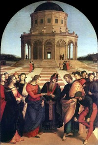Raphael, The Marriage of the Virgin, 1504.