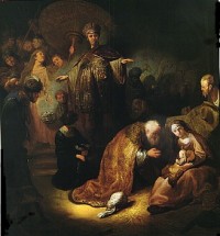 Rembrandt, Adoration of the Magi, 1632