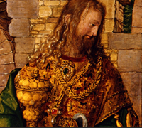 Durer, Adoration of the Magi, 1504 detail