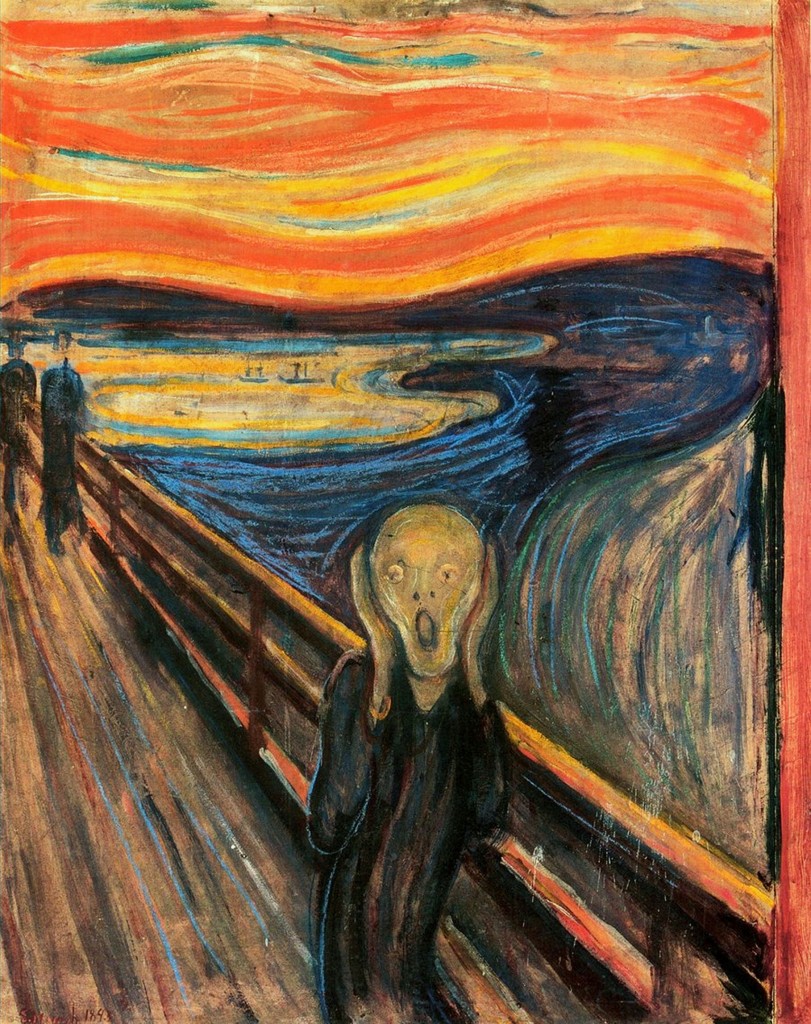 Edvard Munch, The Scream (1893), National Gallery, Oslo.